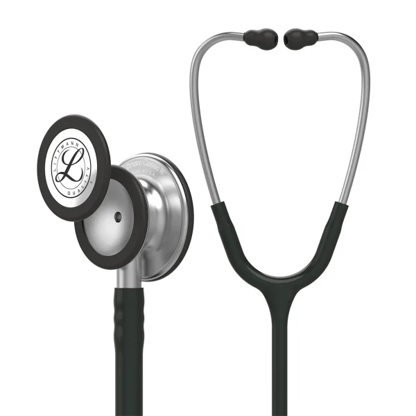 گوشی پزشکی لیتمن کلاسیک III مشکی ساده