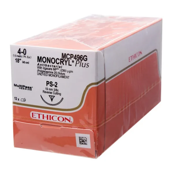 نخ بخیه مونوکریل پلاس اتیکون (Monocryl Plus Ethicon)