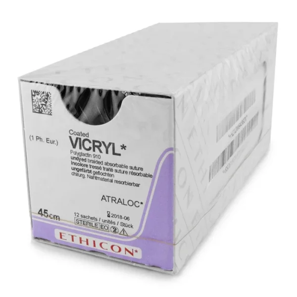 نخ بخیه ویکریل اتیکون (پلی گلاکتین ۹۱۰) | Vicryl Ethicon Suture