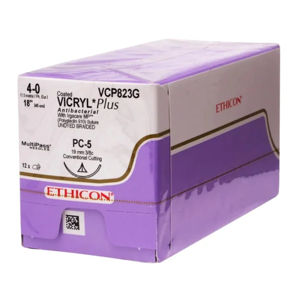 نخ بخیه ویکریل پلاس اتیکون (Ethicon Vicryl Plus Suture)