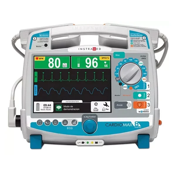 دستگاه الکتروشوک بایوفازیک Cardiomax با مانیتور Cardioversor