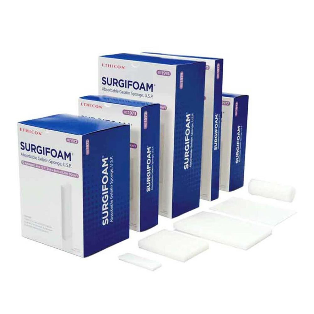 ژلفوم اتیکون (اسفنج ژلاتینی قابل جذب) Surgifoam